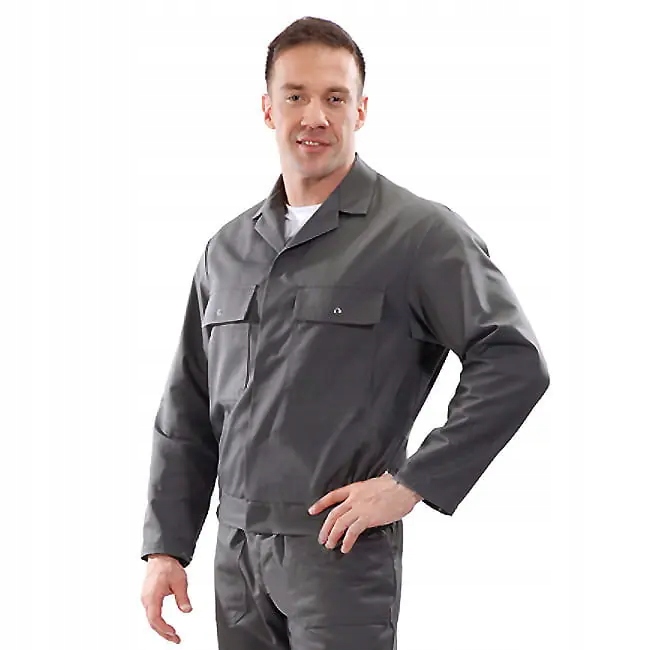 Mikina do pasu tmavě popelavá 48