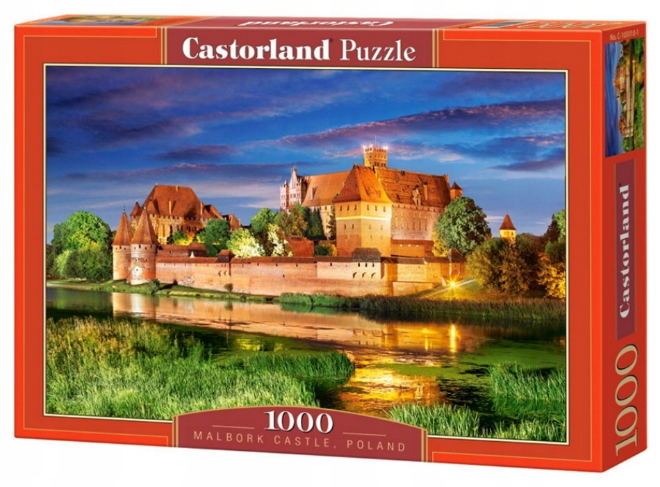 PUZZLE 1000 EL ZAMEK W MALBORKU NOCĄ CASTORLAND