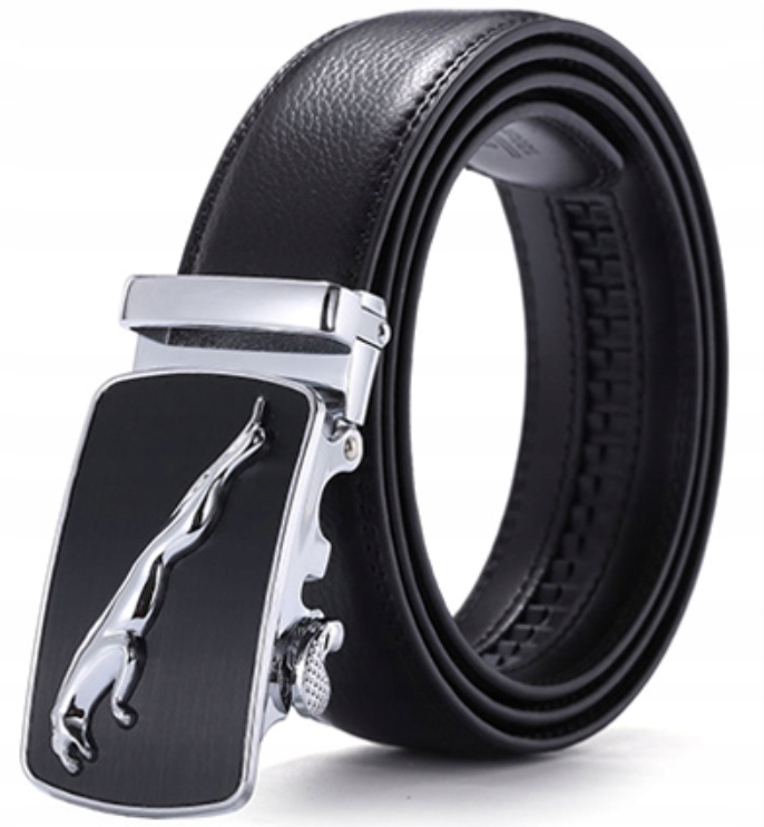 Luxusní Kožený Opasek Jaguar Automat 105 CM