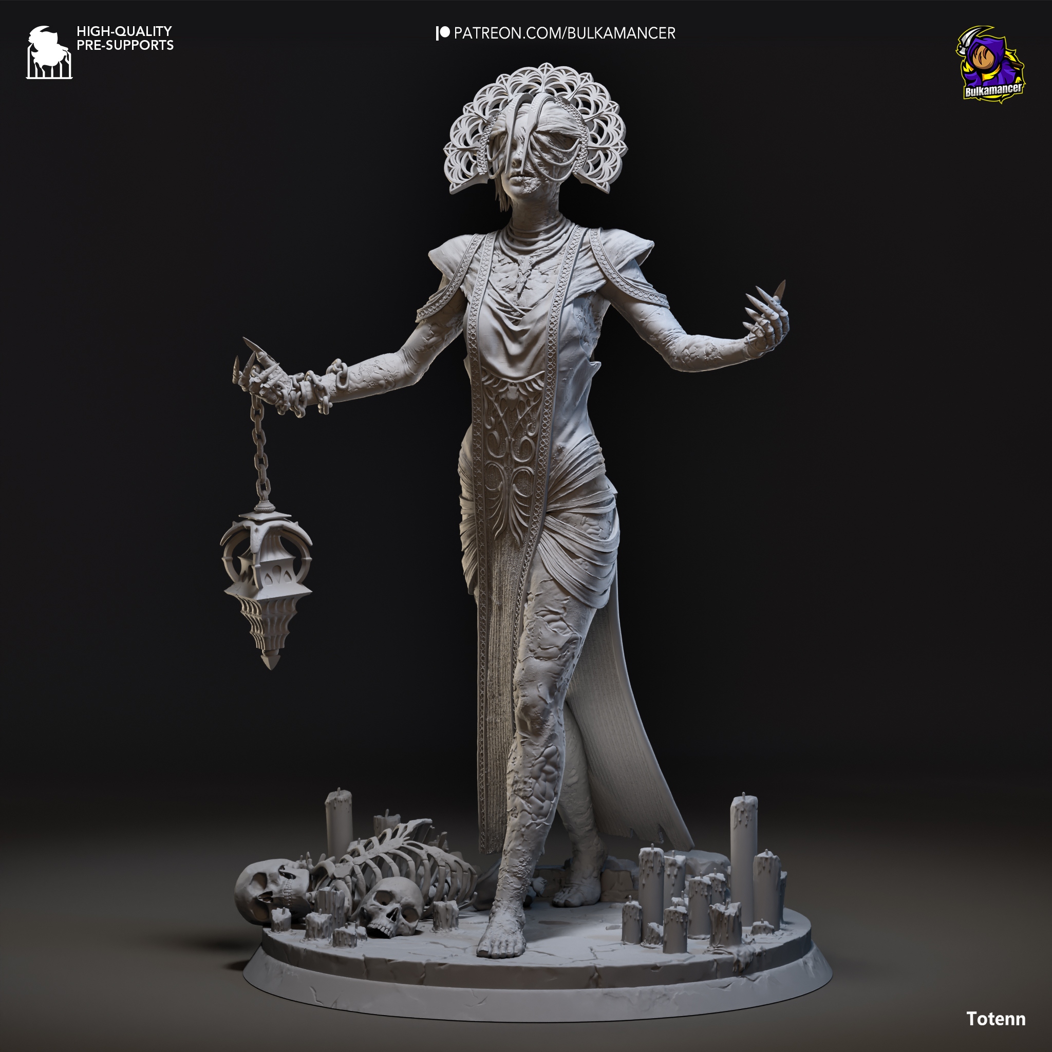 Figurka The Plague Dead od Daylight Bulkamancer 3D tisk 14K Dárek