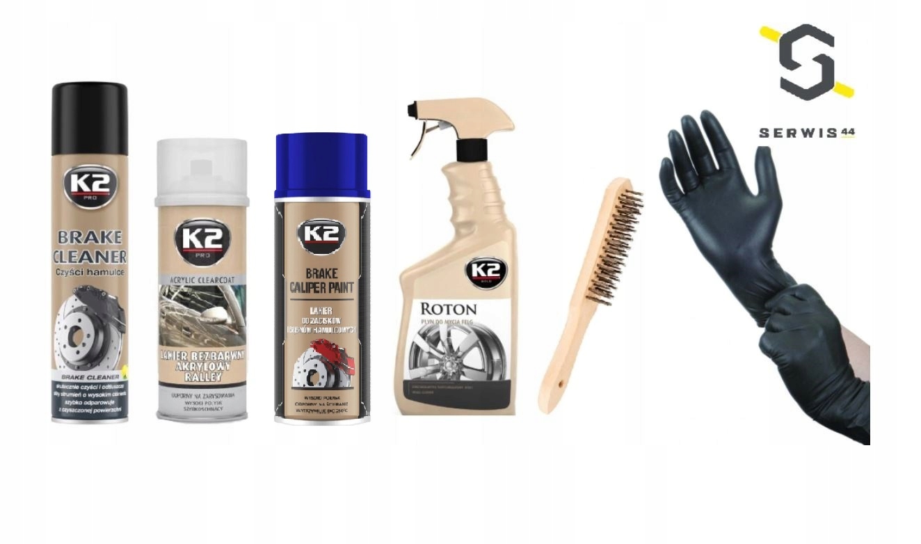 Lakier do malowania zacisków hamulcowych NIEBIESKI