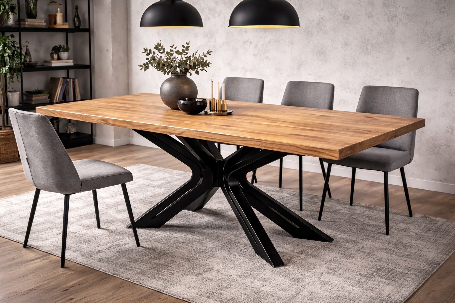 Podstawa stołu – metal loft / industrial