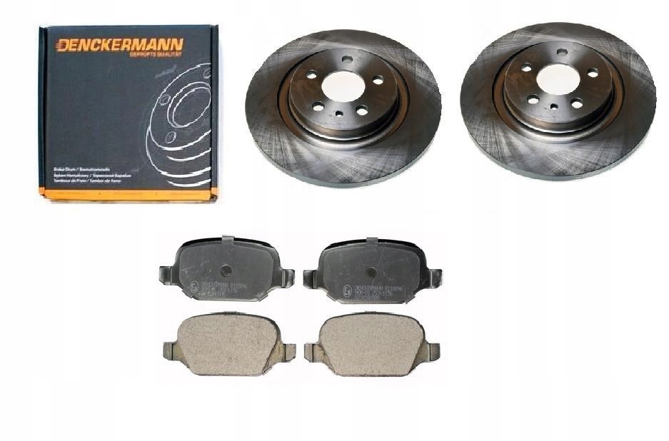 Kotouče Kostky Lancia Lybra Zadní 251MM Sada