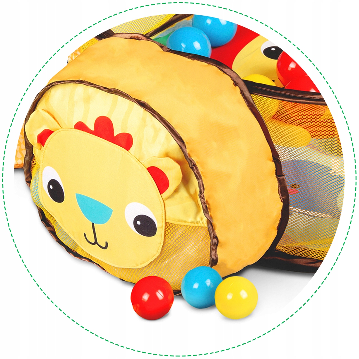 Mata edukacyjna interaktywna "Lew" Materiał plastik