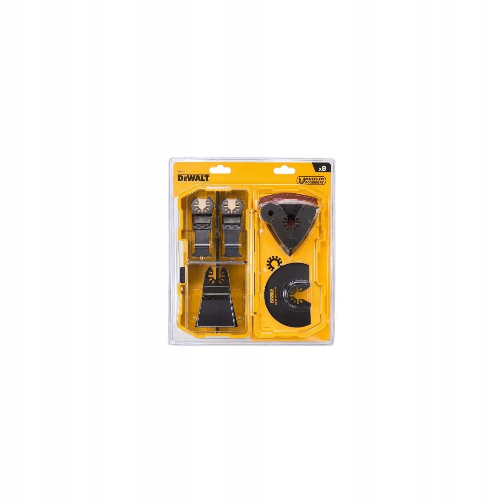 Pilové listy multi 8ks Dewalt
