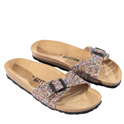 Bayton Nazouváky Ležérní Barevný Třpyt S Přezkou 37 3DA