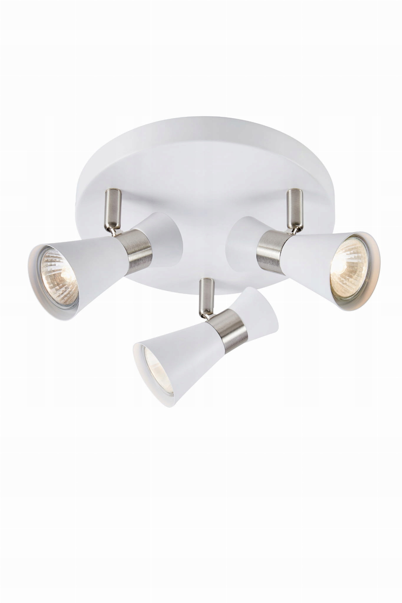 Stropní svítidlo Folie Ceiling Round 3L White/Nikiel saténová Markslojd