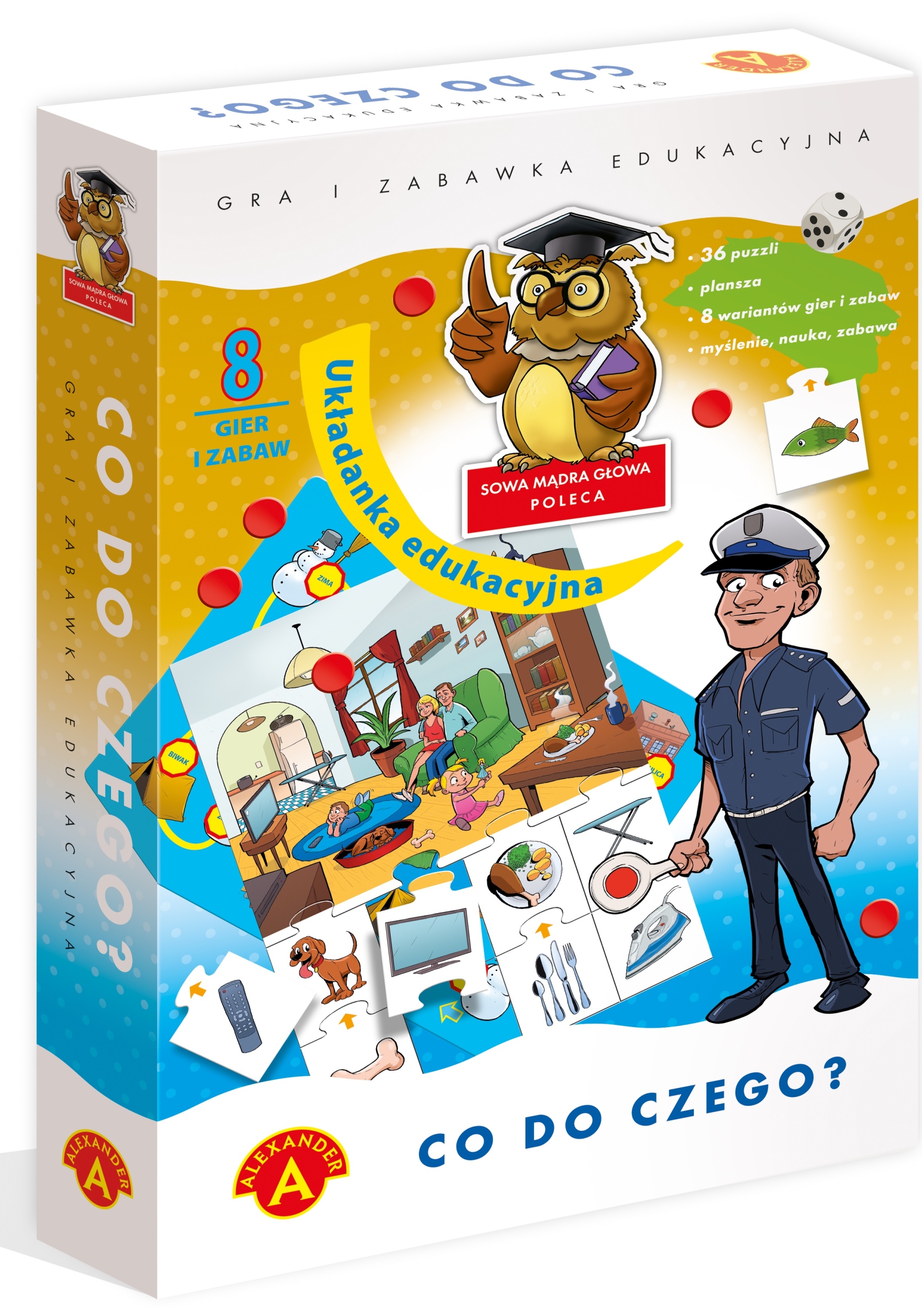 

Co do Czego Układanka Edukacyjna Alexander