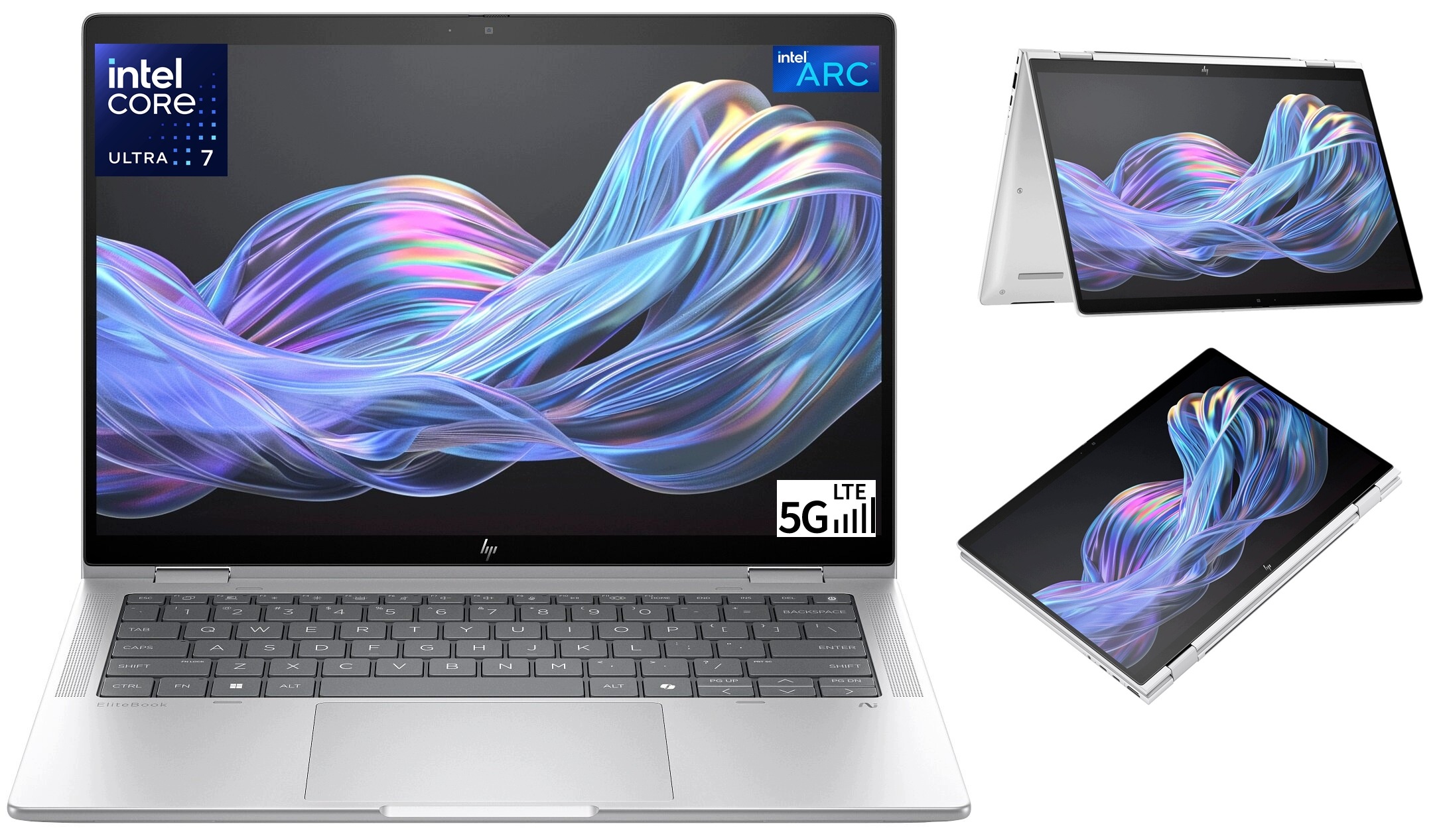 Notebook Hp EliteBook X Flip 14" 2.5K Dotyk Ultra 7 258V 32GB SSD4TB 5G W11