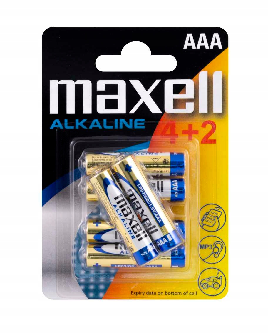 

Bateria Alkaliczna LR03 Aaa Blister (6szt)