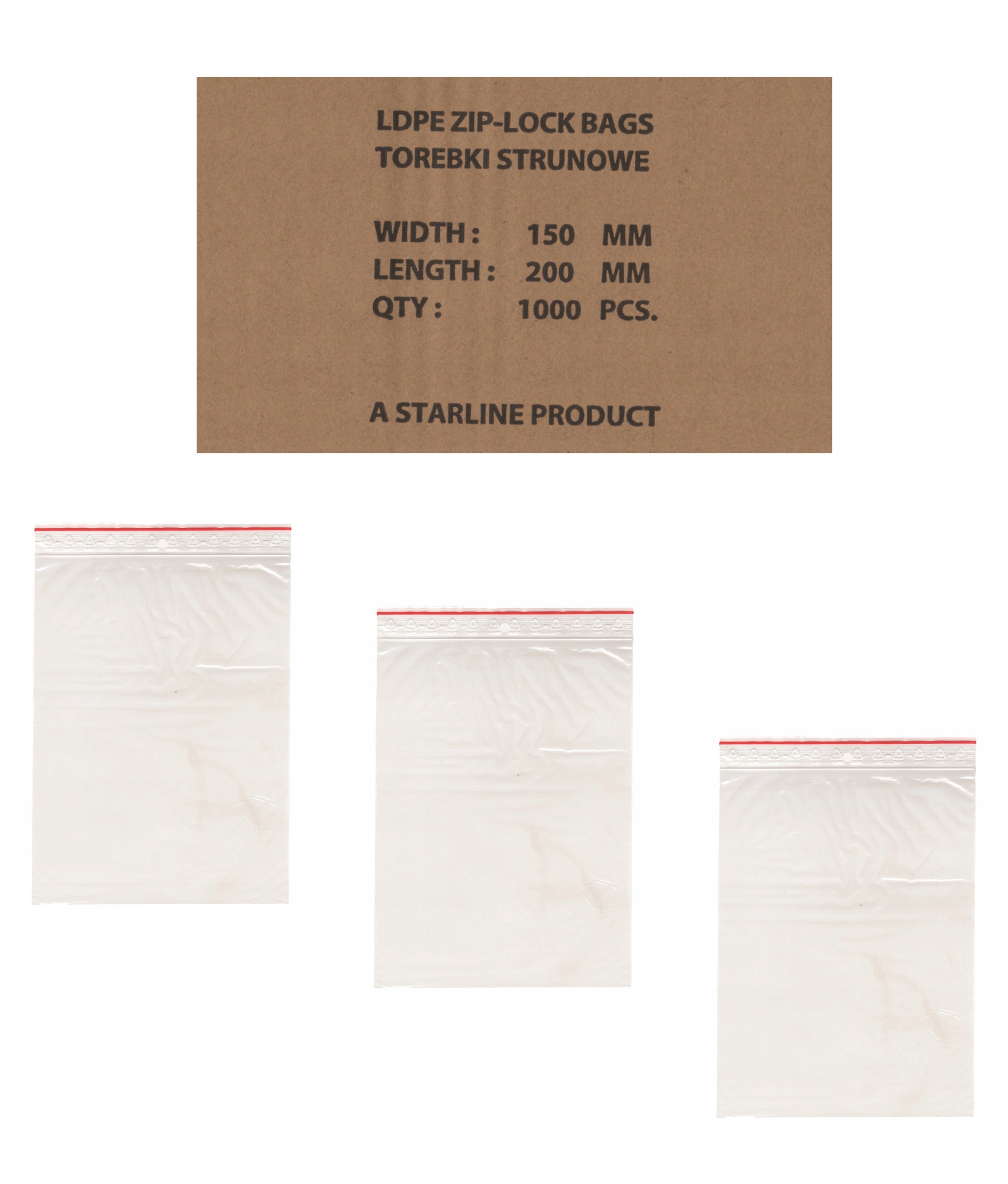 

Woreczki Torebki Strunowe 150x200 15/20 Lego '100
