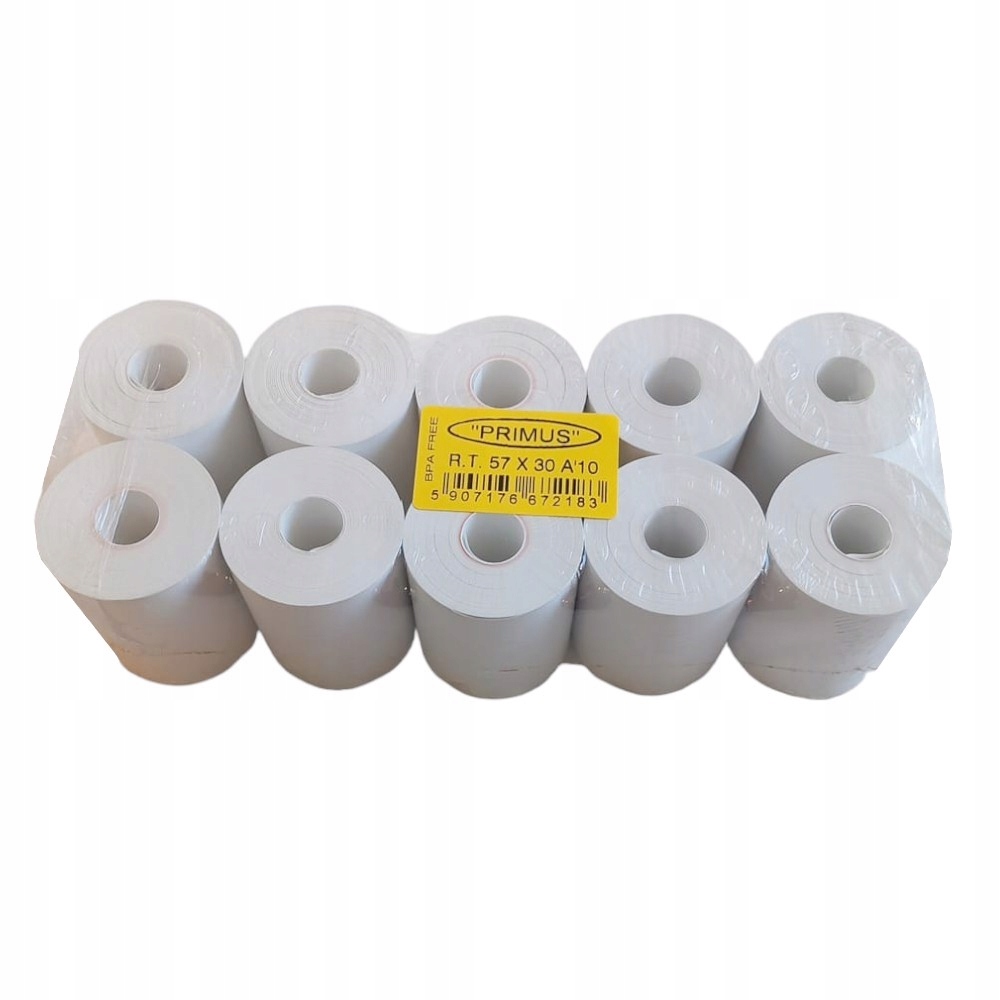 Rolka termiczna 57x30 Eco bez gilzy 10szt