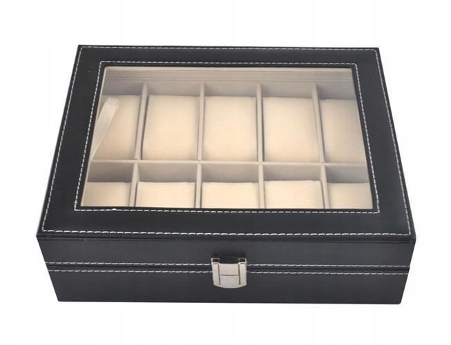Organizer na zegarki 10 przegródek