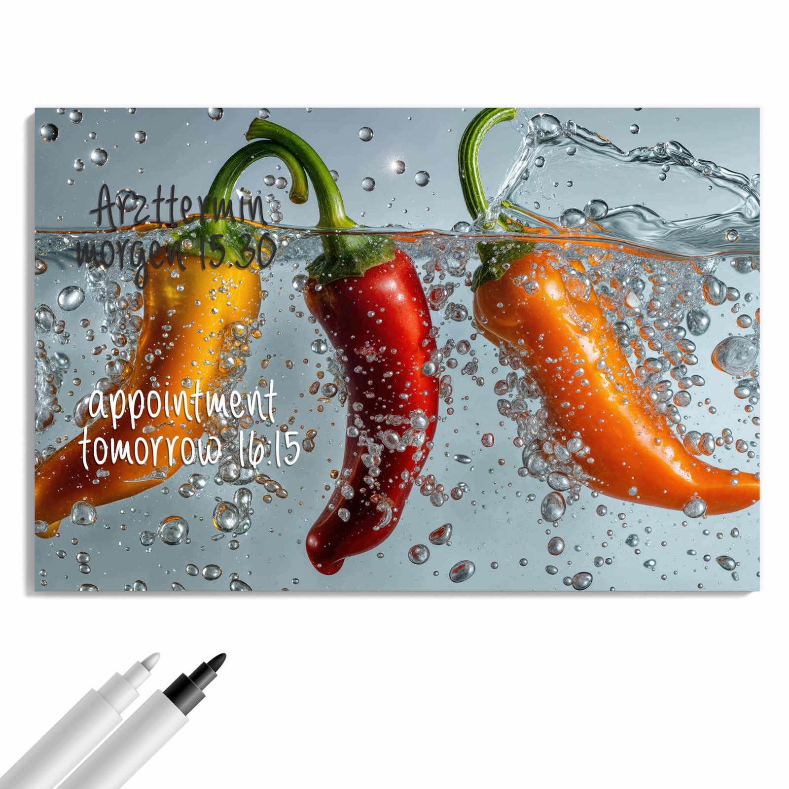 Magnetická tabule Musujouce Paprika 60 × 40 cm