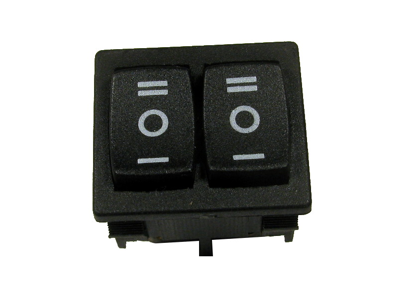 

Przełącznik 6A 250V Podwójny On-off-on CZARNY/l472