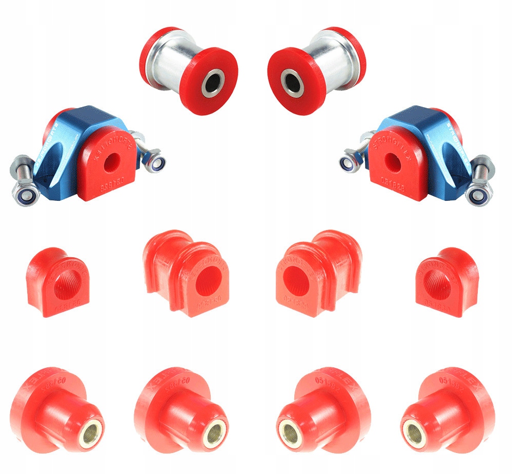 Sada předního odpružení a zadního nosníku Citroën Ax (86-98) Saxo