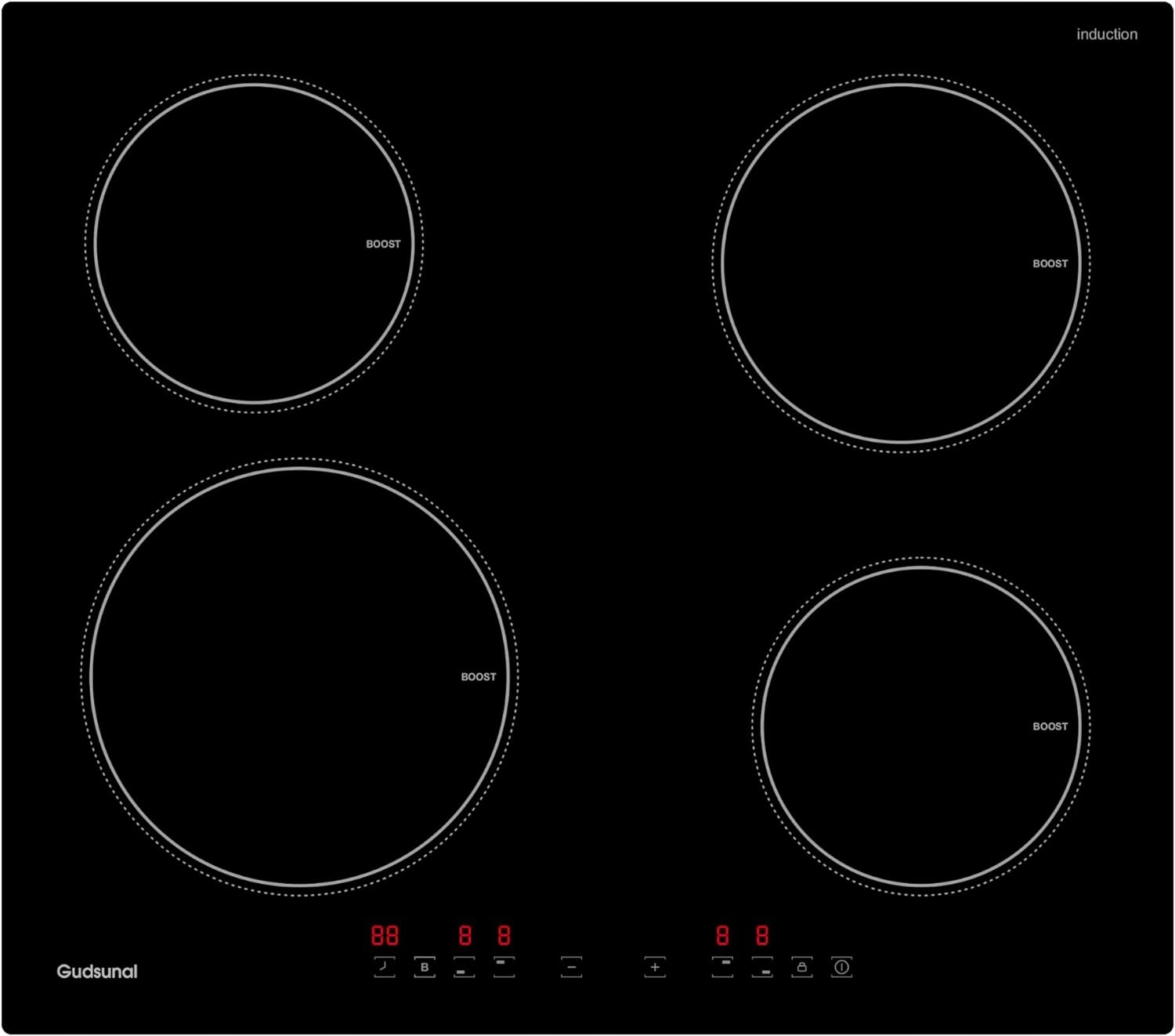 Gudsunal I7205 Płyta indukcyjna 7200 W Booster