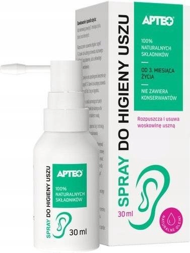 

Spray do higieny uszu Apteo 30 ml