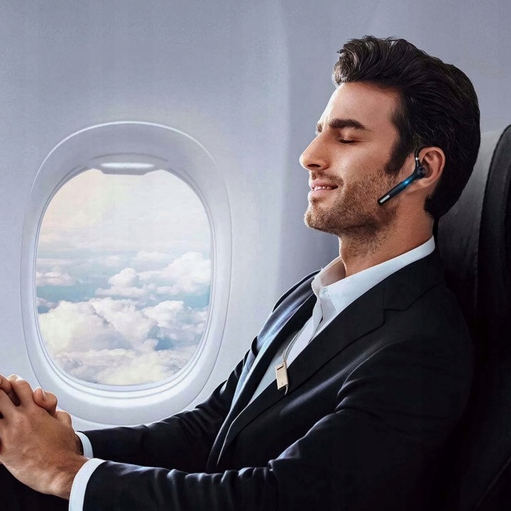 ZESTAW SŁUCHAWKOWY BEZPRZEWODOWY BLUETOOTH 5.1 SŁUCHAWKA DO ROZMÓW TELEFONU Kod producenta 455423634151