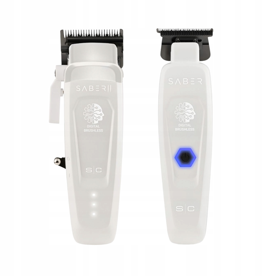 StyleCraft S|c Saber II White Combo Zestaw maszynka trymer