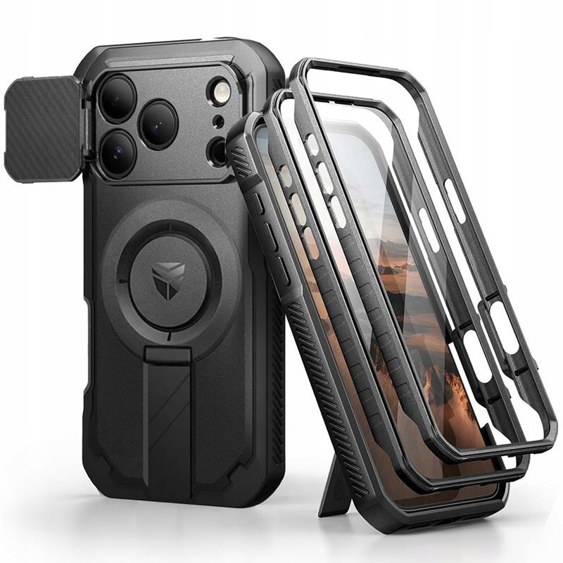 Dexnor Pancéřové Pouzdro Pro Iphone 17 Pro Chránící Displej A Fotoaparát Před Magsafe
