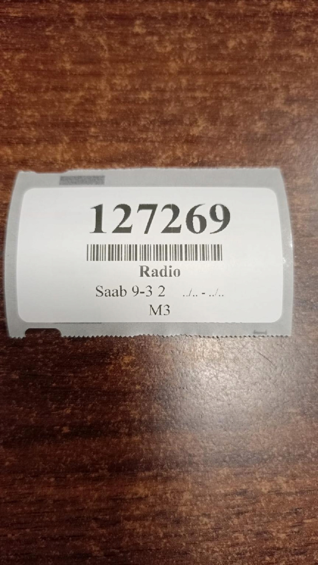 SAAB 9-3 II RADIO 40670698