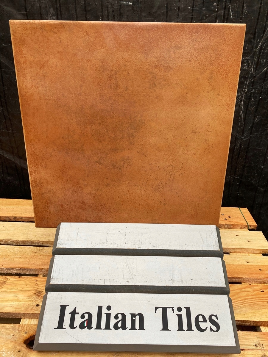 gres płytka podłogowa 45X45 brąz skóra Sichenia