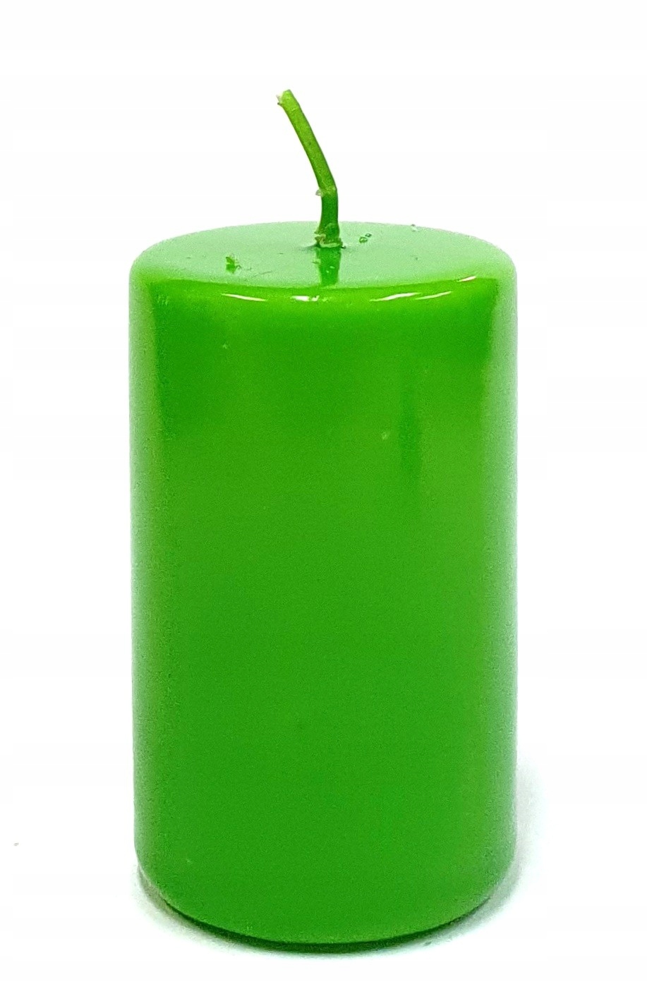 

Świeca Walec 60x100 mm Zielony Jabłkowy Lakier