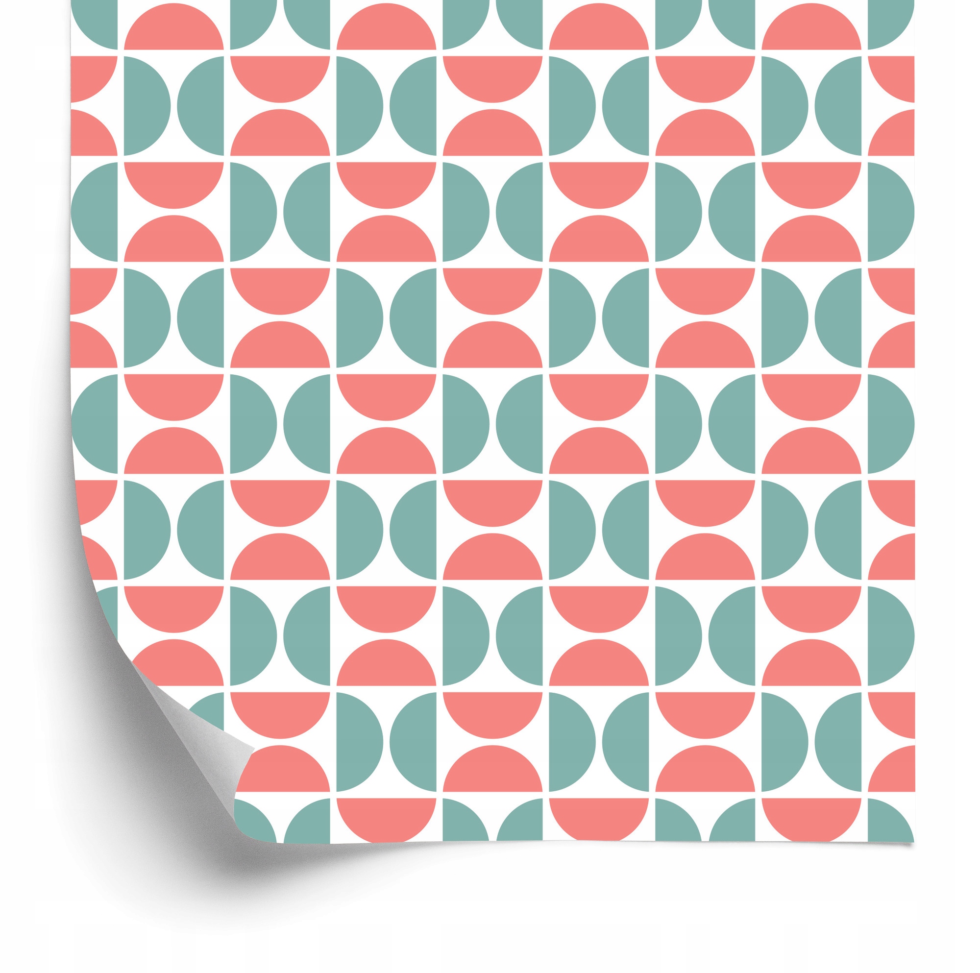 Tapeta Farebný abstraktný geometrický vzor 50x1000 cm