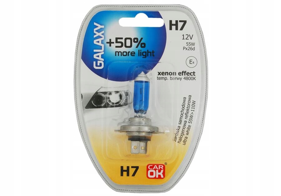 

H7 12V Blue GALAXY+50% bl-1 nOK (10)