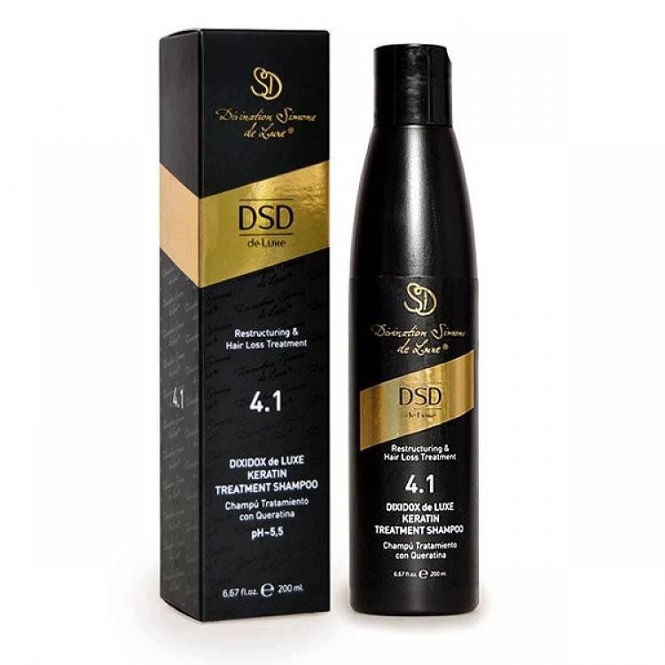 Dsd Dixidox De Luxe 4.1 Szampon z Keratyną Stymulujących Wzrost Włosów 200