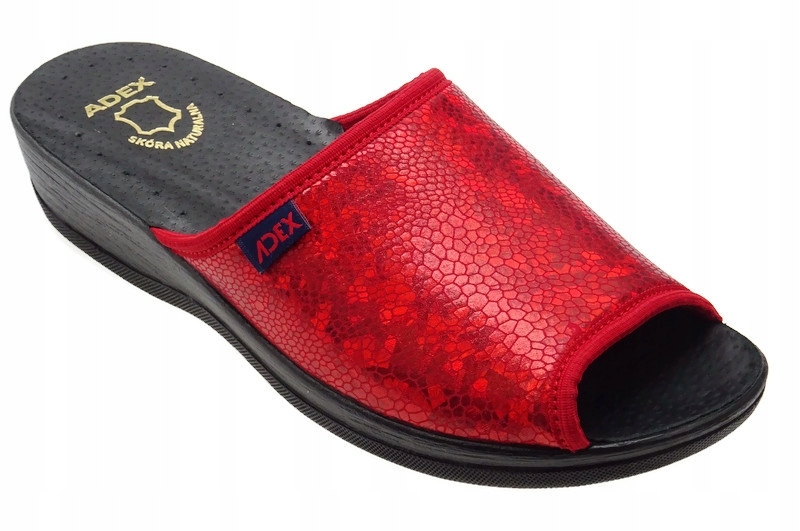 

Kapcie bez palców Adex Polskie czerwone Holo 38