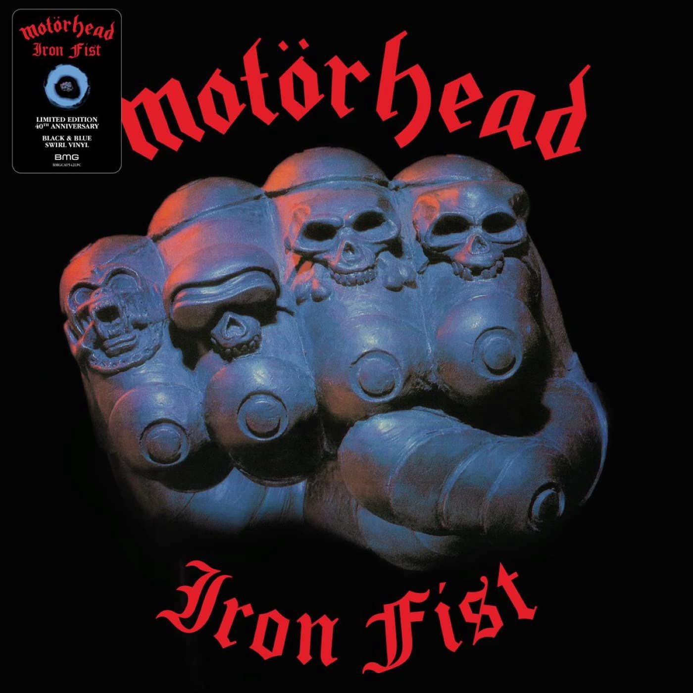 Motorhead: Iron Fist (black+blue Swirl) [winyl]