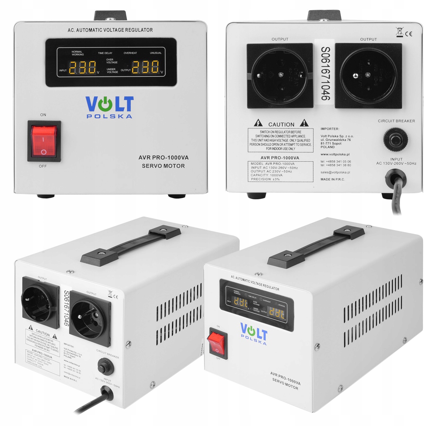 

Stabilizator Napięcia Sieciowego Volt Avr 1000 3%