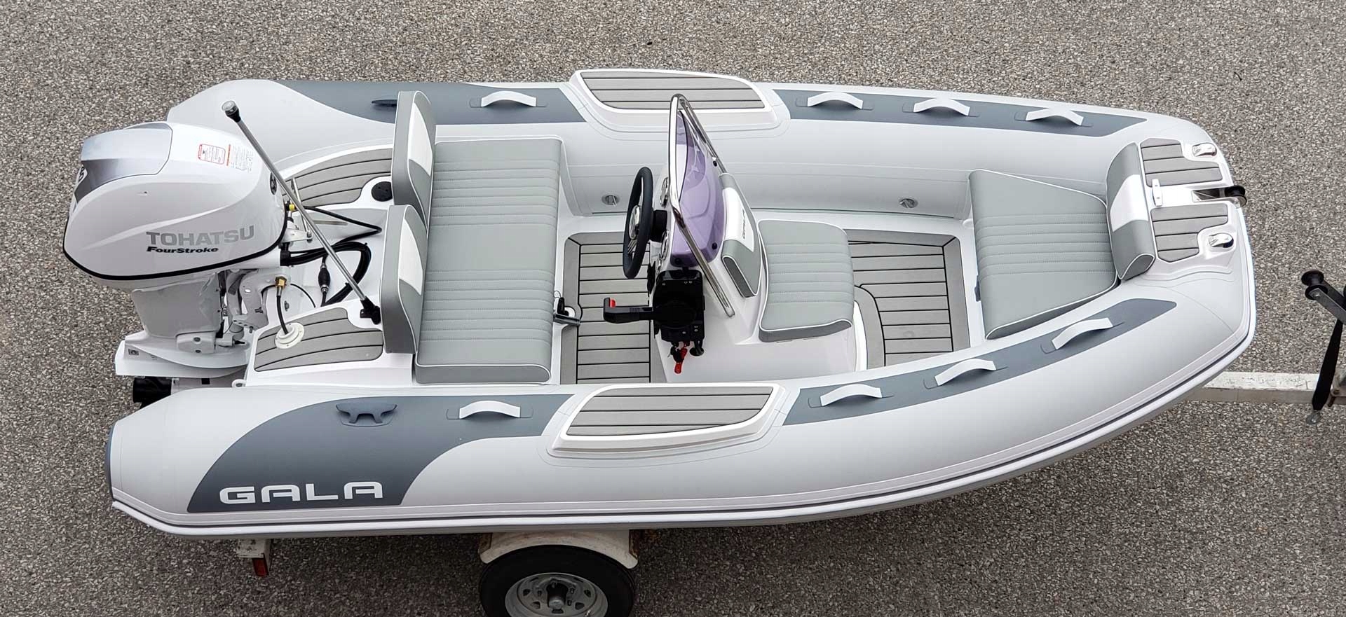 Rib Aluminiowy Łódź Gala Viking Deluxe V330 Valmex Profesjonalny Tokarex