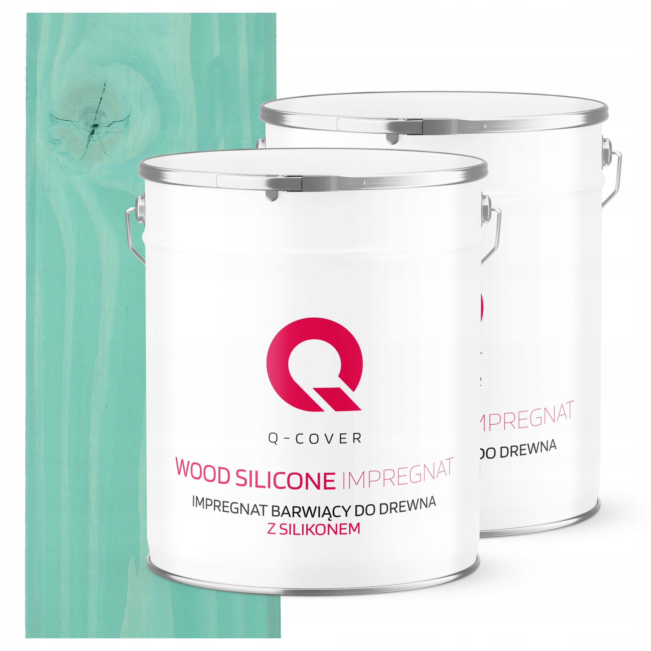 Impregnace Na Dřevo Extra Barva Se Silikonem Chron Barva Trvalá Tyrkysová 5L