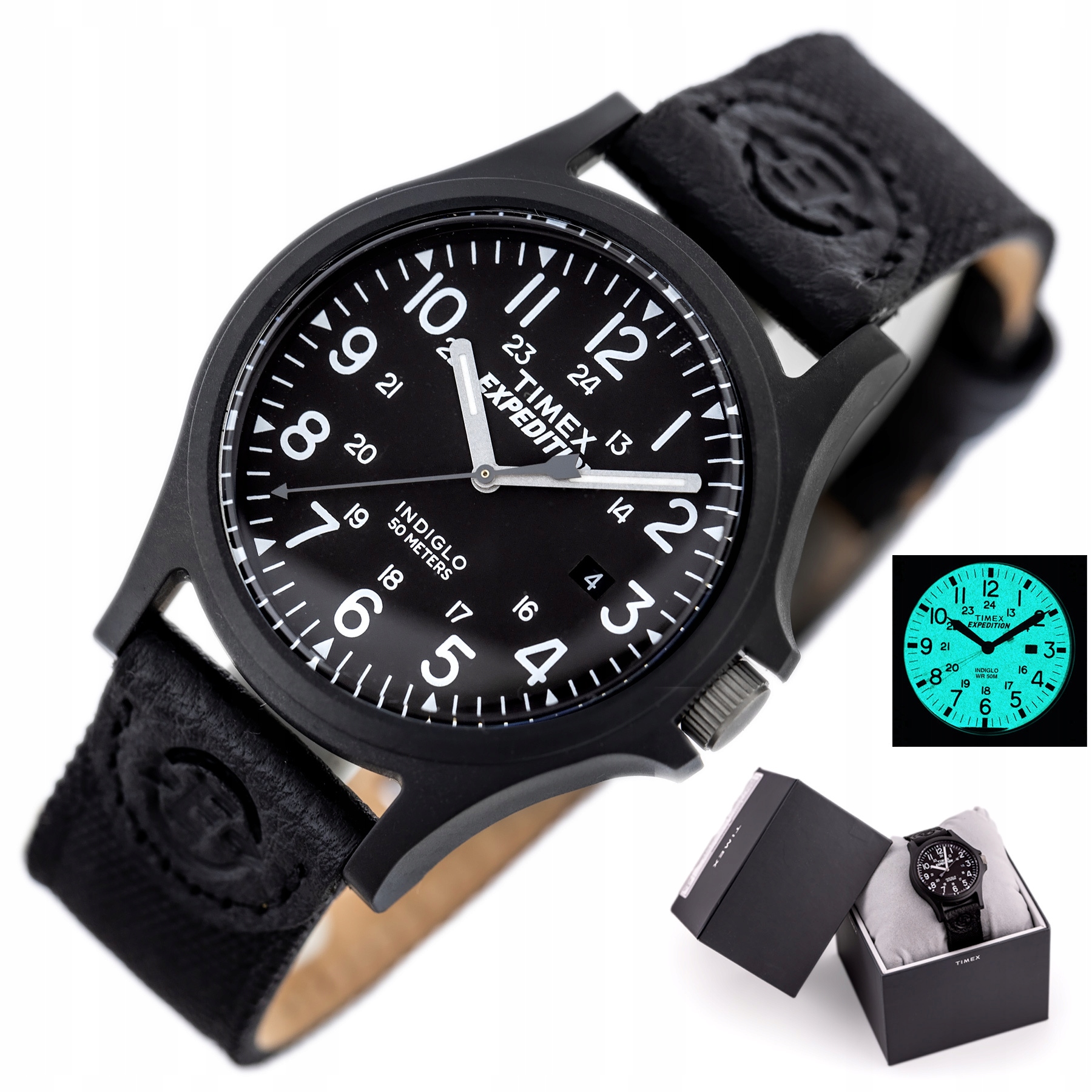 Zegarek Męski Timex Expedition TW4B08100 Box +grawer