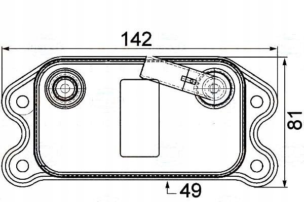 BEHR-HELLA CHŁODNICA OLEJU [BEHR HELLA]