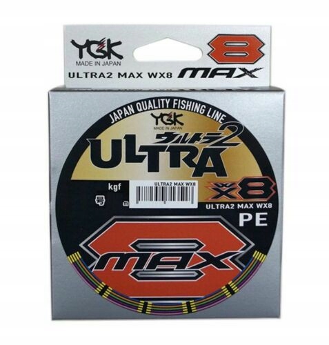 Pleciona żyłka Ygk X-braid ULTRA2 Max WX8 #0.8/0.148mm/15lb/6.8kg (150 m)
