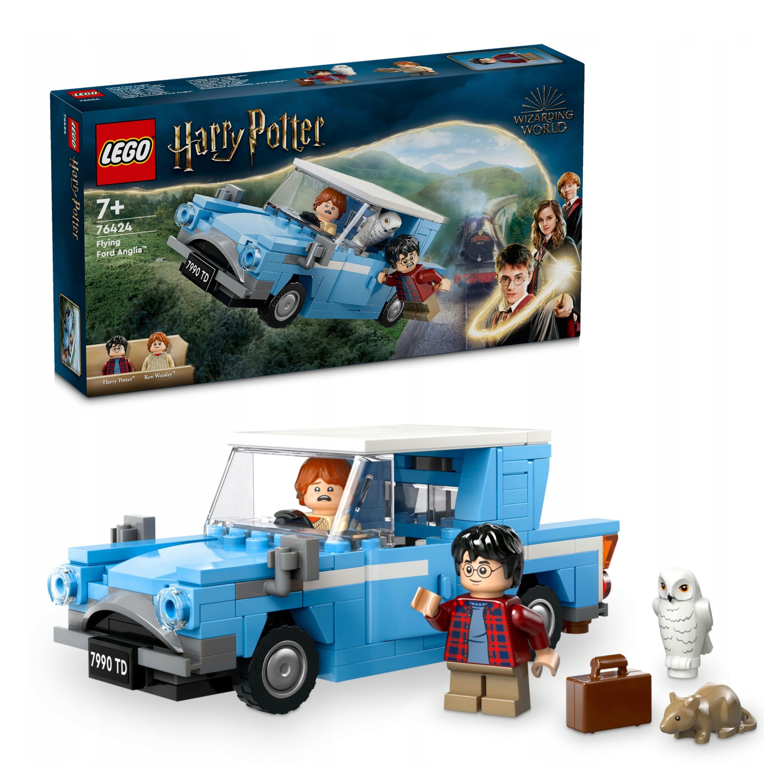 Sada Lego Harry Potter Létající Auto Ford Anglie 76424 Stavebnice 2024