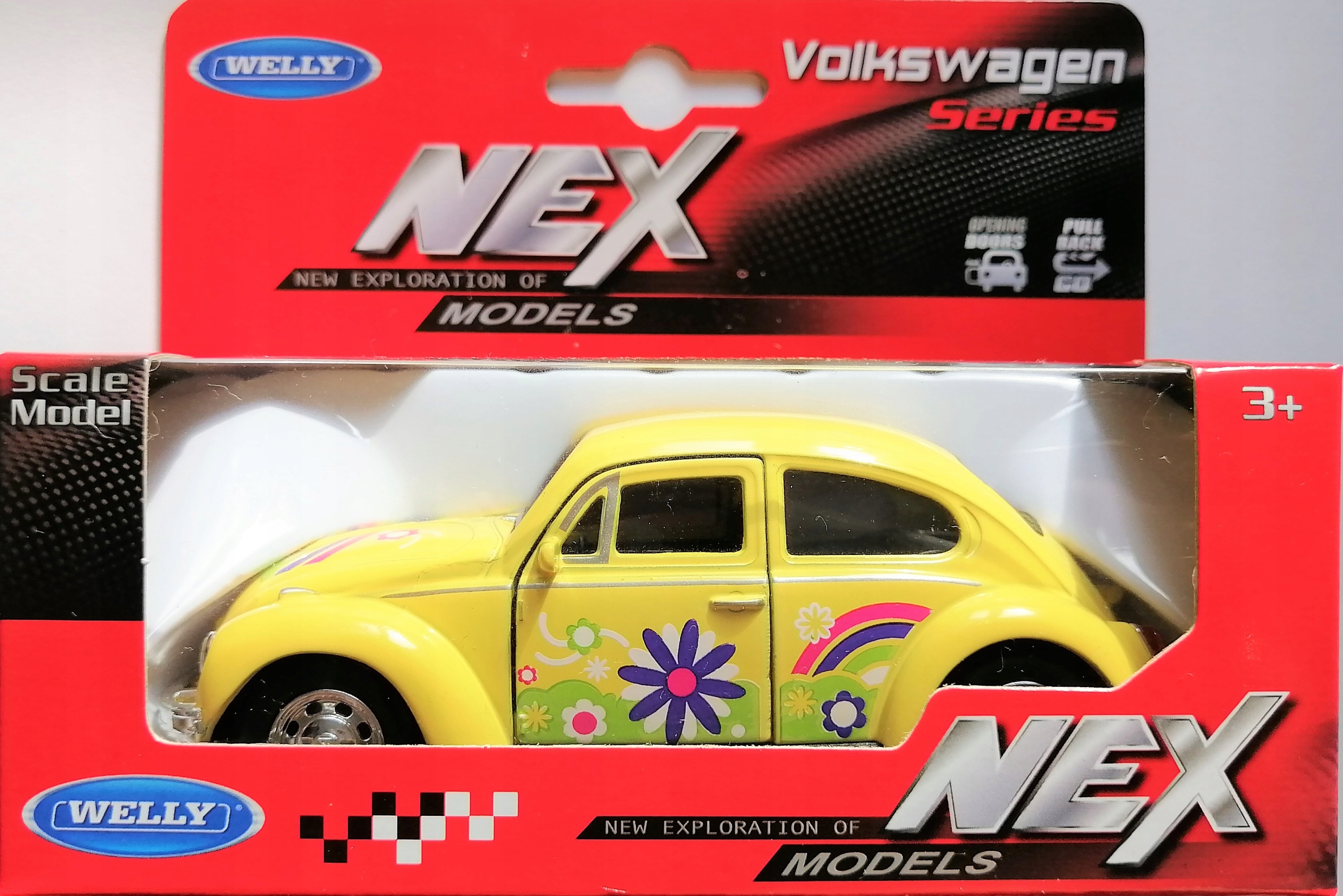 SAMOCHÓD VOLKSWAGEN BEETLE 1:34 WELLY