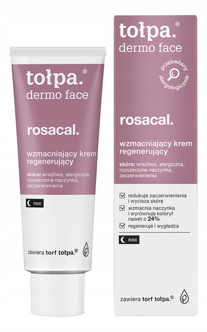 

Tołpa Rosacal naczynka krem na noc 40 ml