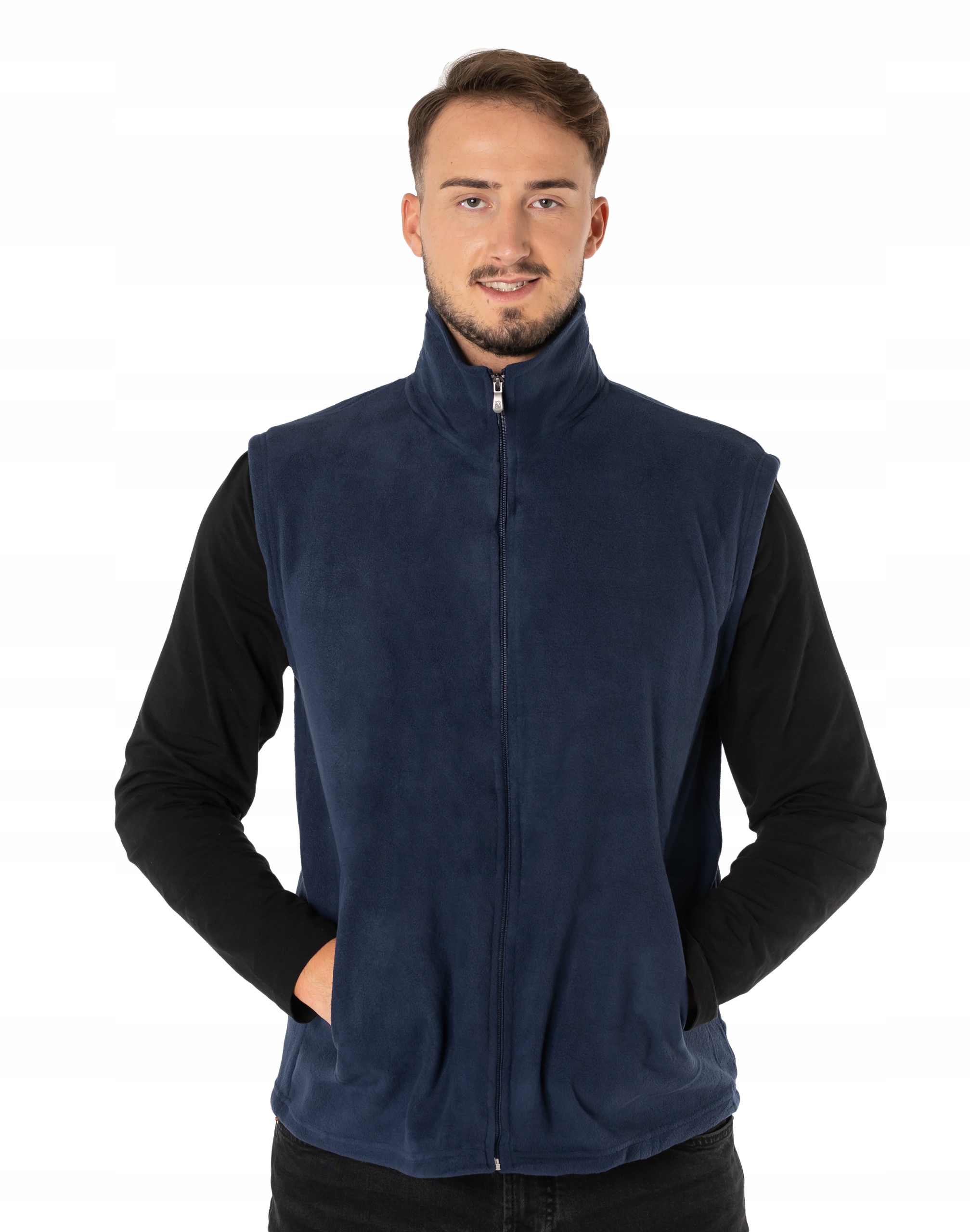 

Kamizelka Męska Polarowa Bezrękawnik 3037-2 r XL