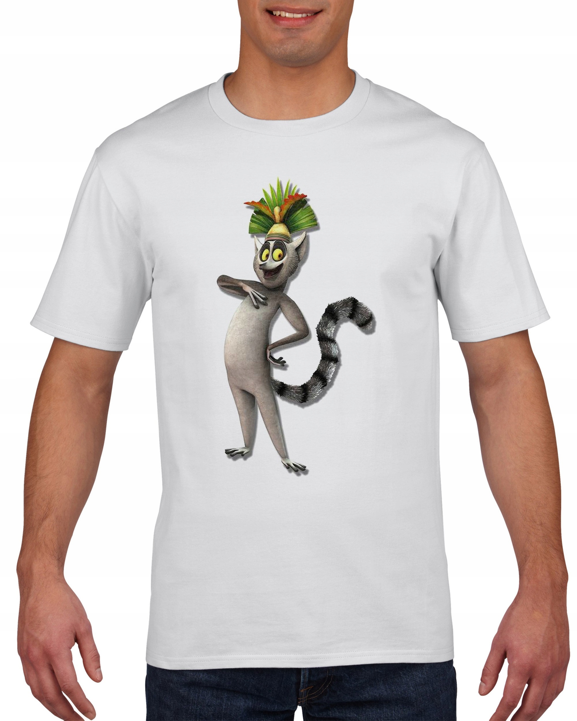 

Koszulka meska Pingwiny Z Madagaskaru Julian S