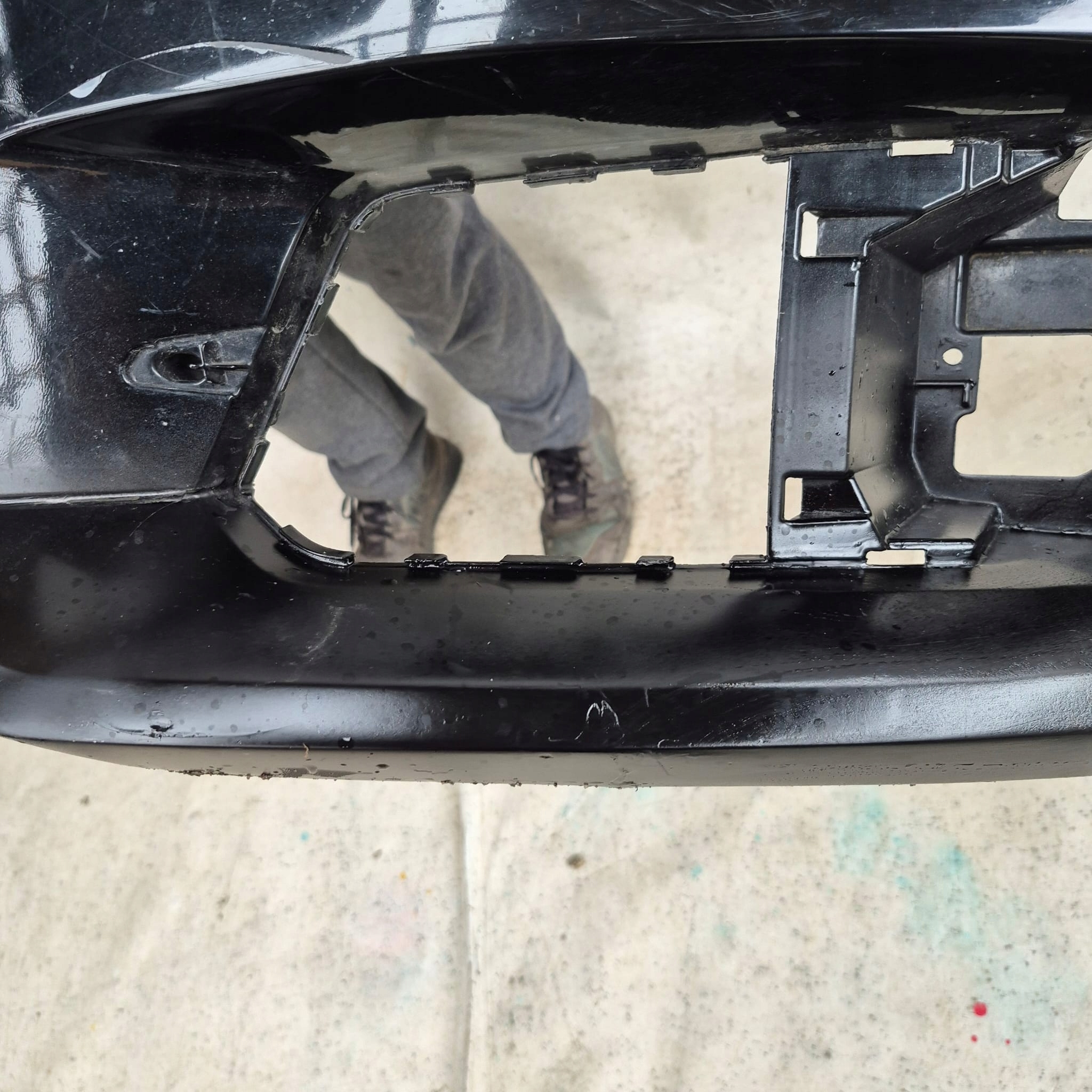AUDI A6 C7 4G S-LINE LIFT 14-18 bumper front front SPR PDC 4G0807437AB