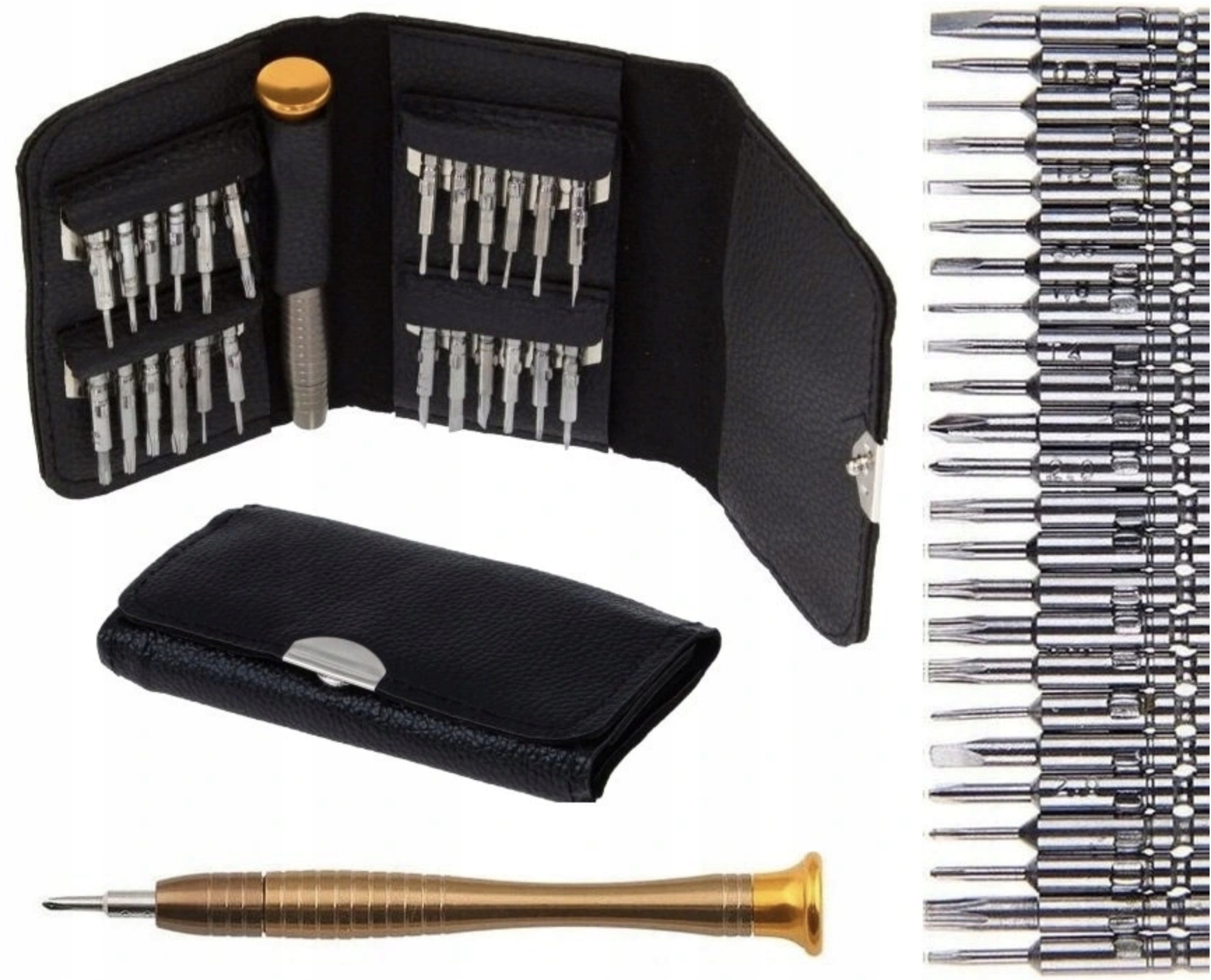 

Zestaw Śrubokrętów Wkrętak Precyzyjny 25w1 Torx