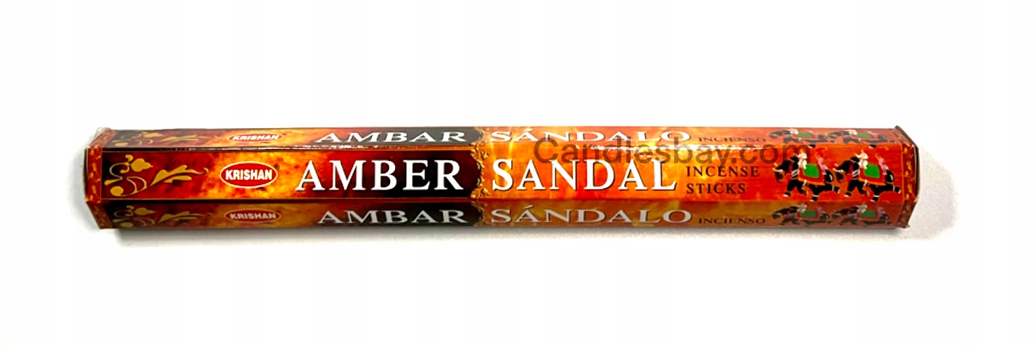 

Kadzidełka indyjskie Amber Sandal 20SZT Krishan