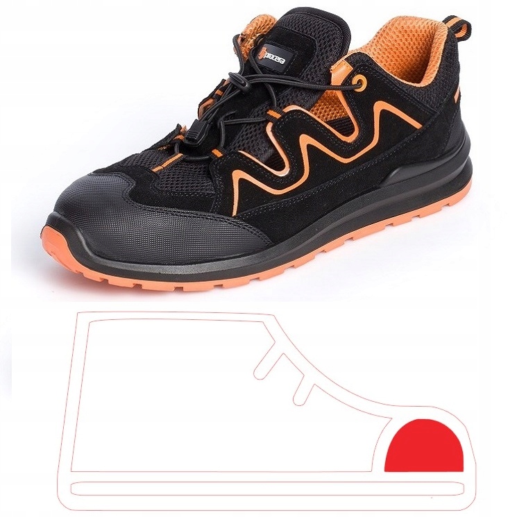 Robocze Buty Lekkie Sandały S1 Bhp Ochronne Procera Racer r. 47