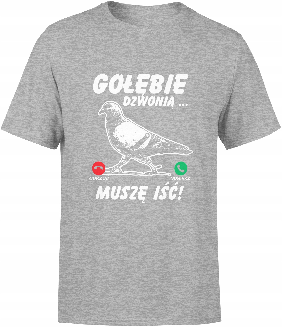 

Gołębie Dla Gołębiarza Koszulka Męska XL