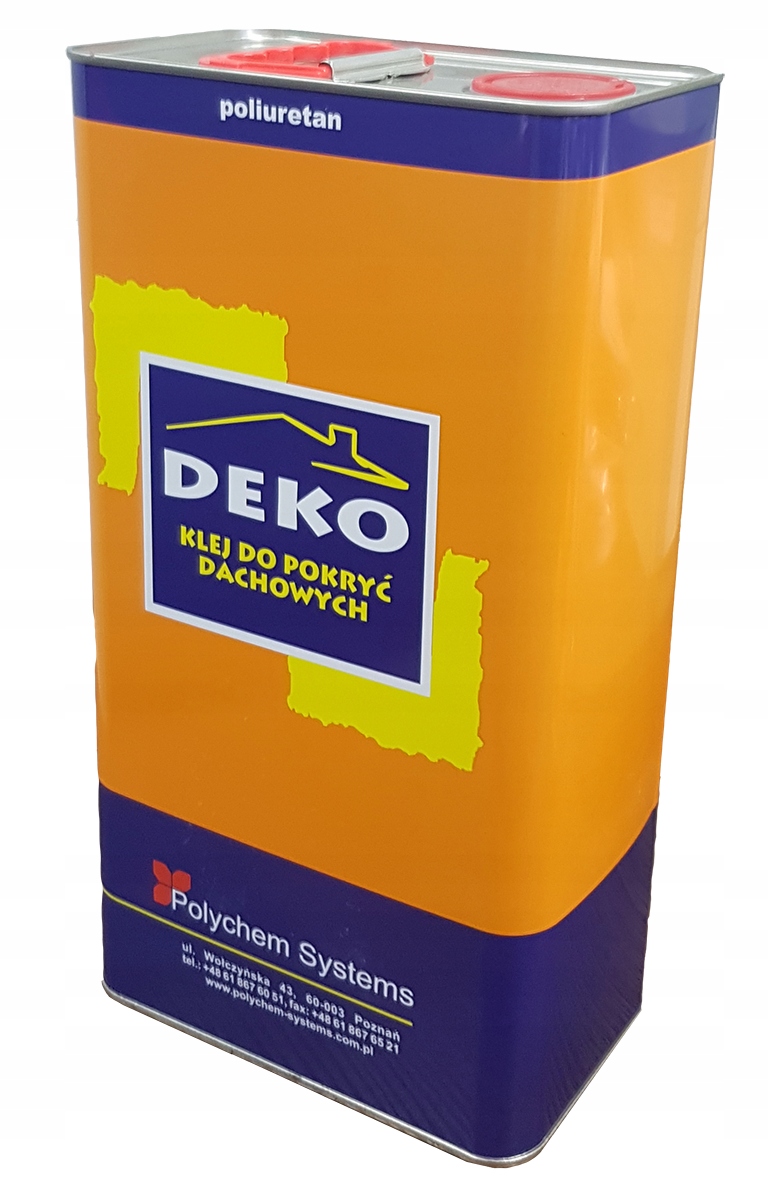 Deko Polyuretanové lepidlo Dekarski bez rozpouštědel 5 kg
